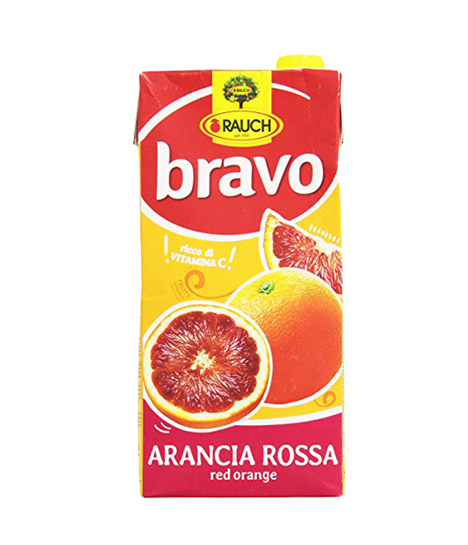 Succo Bravo Arancia Rossa lt.2 - Consegna Bevande al piano Drink Express  Torino®